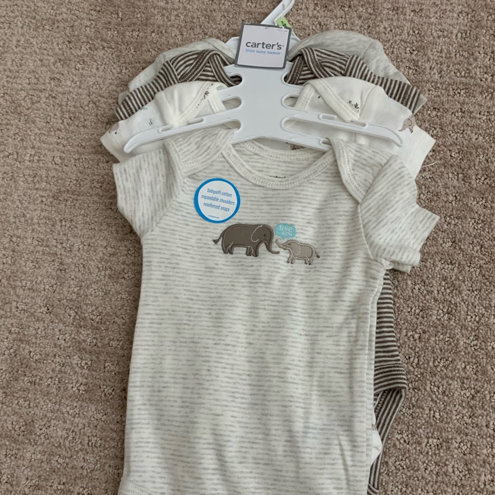 Carters short sleeve onesies